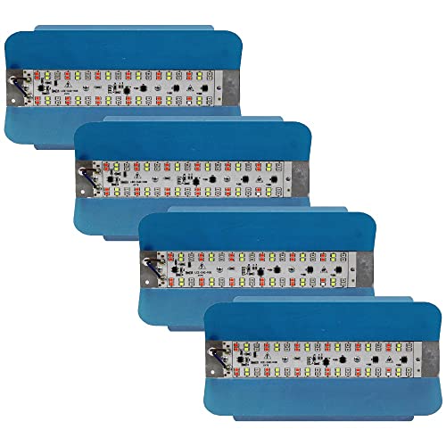 Image of MLD BL2583 Multicolor 30W Automatic Colour Changing Light (Red, Green, Blue) Waterproof LED Tungstun Loding RGB Flood Lights | Pack of 4