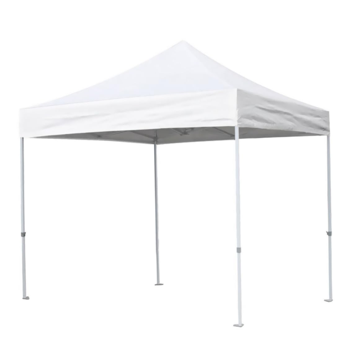 Canopy Replacement Cover, 3x3m Canopy Tent Replacement Top, Waterproof 420D Oxford Cloth Gazebo Covers for Outdoor Garden (White, Cover Only)