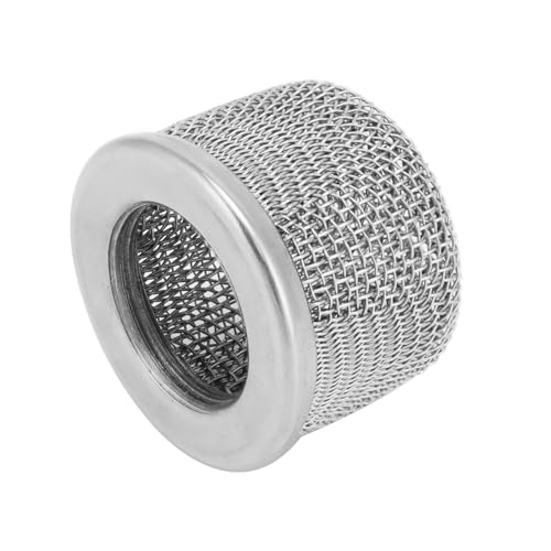 Image of QWORK 189920 1 inch Pump Inlet Strainer - Replacement Part with Stainless Steel Cap, Compatible with Ultra Max II 695 /795 /1095 /1595, Hose Double Screen, for Airless Paint Sprayer