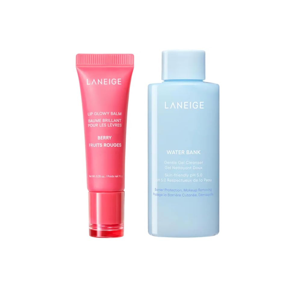 Laneige Combo of 2 including Lip Glowy Balm Berry (10G) and Hyaluronic Acid Gel Cleanser(80ml)-picture-29