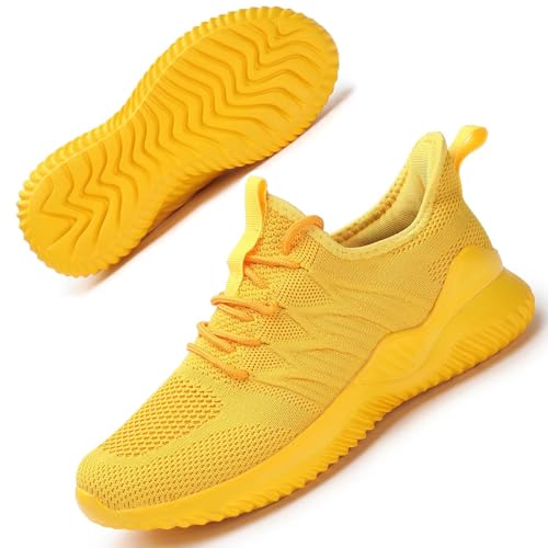 Image of Women's Running Shoes Ladies Slip on Tennis Walking Sneakers Lightweight Breathable Comfort Work Gym Trainers Stylish Shoes