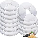 Cat Water Fountain Filter for Catit, 12 Pack Cat Fountain Filter Replacement for Catit Flower Fountain 3L, Cat Water Filter for Catit Design Senses Fountain