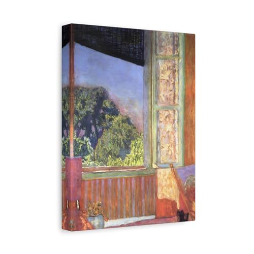 Impression sur toile Pierre Bonnard Paysage coloré grand format décoration murale - 2