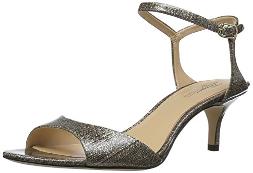 Imagine Vince Camuto Women s Keire Heeled Sandal, Soft Gold, 5.5 Medium US