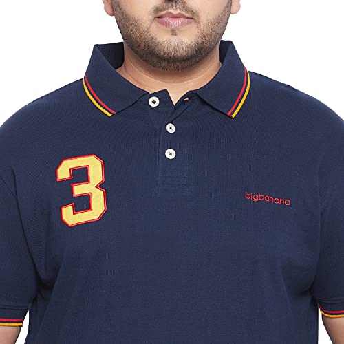Image of Bigbanana Plus Size Men's Regular Fit Polo Tshirt