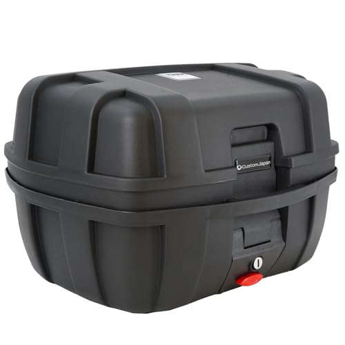 モトボワットBB バイク リアボックス 37L バックレスト付 ブラック...