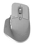 Logitech MX Master 3 Kabellose Maus - Light Grey Hellgrau Universal