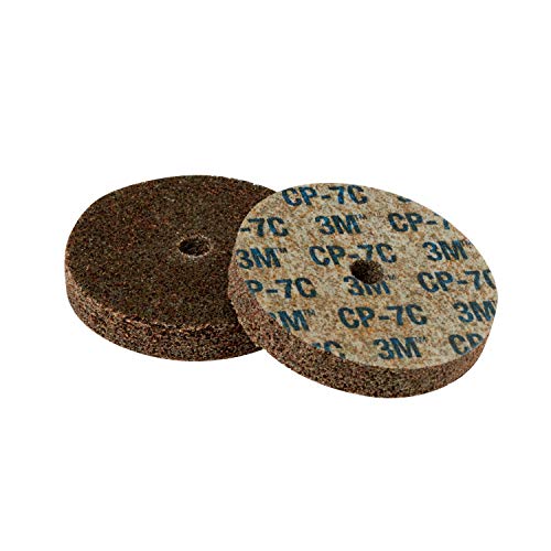 Scotch-Brite Cut and Polish Unitized Wheel, 2 in x 1/4 in x 1/4 in 7A CRS, 60 per case