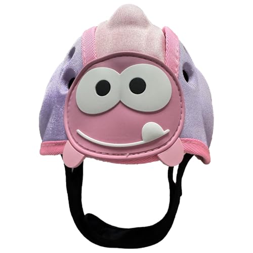 Casque de sécurité bébé 1-2 ans ajustable antichoc pour protection marche et rampe
