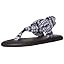 2-Black/White Island Stripe
