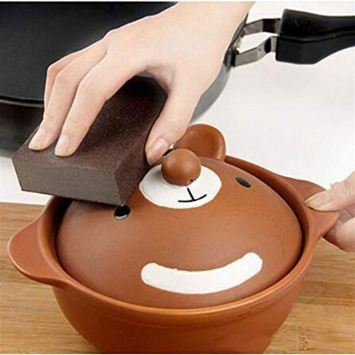 Hanpiyigqjhm Reinigingssponzen, 5 stuks van 10 * 70 * 25mm High-Density Emery Magic Spons voor het reinigen van… - Image 7