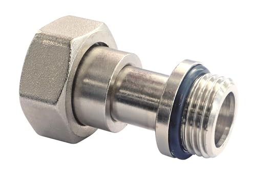 SOMATHERM FOR YOU, 601520710, Conector telescópico MF1/2 (15x21) de una longitud de hasta 15mm con junta integrada SFY, permite ajustar las diferencias de tamaño.