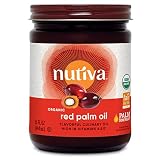 Nutiva Organic Fair Trade Certified Red Palm Oil, 15 Oz