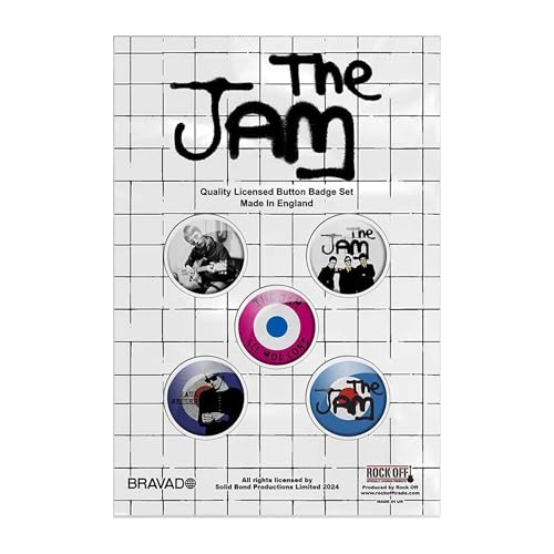 Bild: The Jam All Mod Cons Button Badge Pack One Size f�r 8,90 EUR bei amazon.de