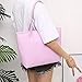 Eighosee Bolso de hombro de piel sintética para mujer Imagen de Eighosee Bolso de hombro de piel sintética para mujer