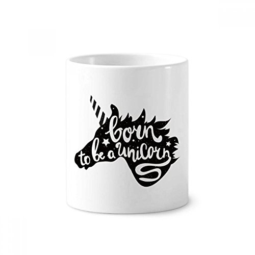 Tasse 350 ml Born Unicorn pot à crayons céramique design et tasse à café avec citation