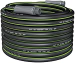 Garden Hose 100 ft, Non-Expandable Flexible Water Hose, 150PSI Kink-Resistant Durable high Burst Strength Hoses, Leakproof Hose Male to Female Fittings