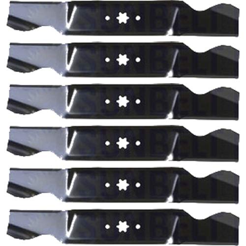TrueCut Premium High Lift XHT Lawn Mower Blades 6-Pack Fits Home Depot 261086