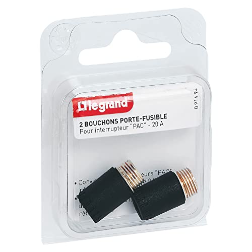 Legrand - Bouchons porte-fusible (x 2) - pour interrupteur PAC