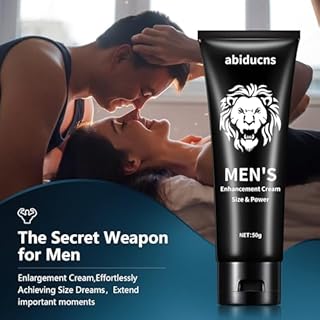 abiducns Crema per l'ingrandimento maschile, Crema per migliorare maschile, Più lungo, più forte,50g