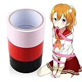 Sexspielzeug Bondage Tape 3 Stück Für Klebeband Bündeln Bondage set Fetisch Sex Toys, Klebt Nicht an Deinen Haaren 3 Bondage-Tapes à 16Meter für Paare Einsteiger und Erfahrene