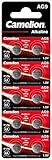 Lange Lebensdauer Camelion 12051009 Alkaline Knopfzellen ohne Quecksilber AG9/LR45/LR936/394/1,5 Volt, 10er-Pack