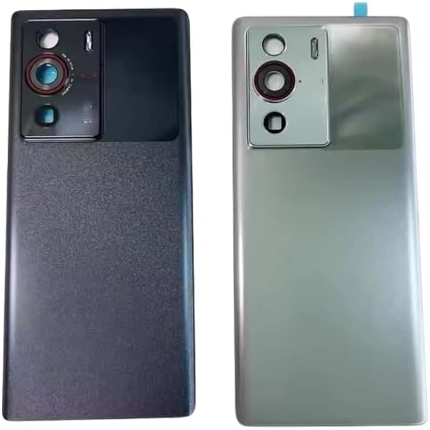 YOOOKOOO Compatible Rear Back Cover for ZTE Nubia Z40 Pro – Battery Door Housing Replacement Part (Black No Lens)
