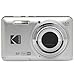 KODAK PIXPRO FZ55-GRY Digital Camera with 16MP CMOS Sensor, 5x Optical Zoom, 28mm Wide Angle, 1080P Full HD Video, 2.7 Inch LCD Vlogging Camera, Grey