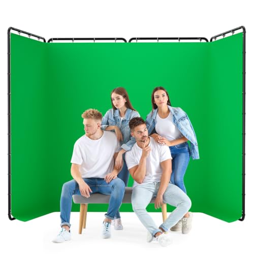 7.87x13.12ft Portable GreenScreen Backdrop Kit
