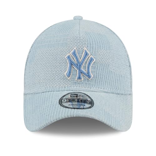 New Era A Frame Trucker Cap Patchwork New York Yankees Sky - vue 4