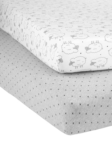 Image of Simple Joys by Carter's Baby 2-Pack Cotton Crib Sheets