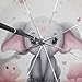 KAAVIYO Pink Cute Elephant Umbrella Windproof Automatic Foldable Umbrells Auto Open Close for Men Women Kids