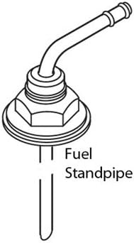 Webasto heater fuel tank stand pipe 650mm x 5mm | 1320399A | 353205