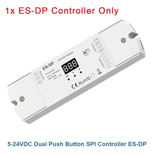 Stair light controller ES-D DC5V-24V avec double bouton de réglage pour bande LED