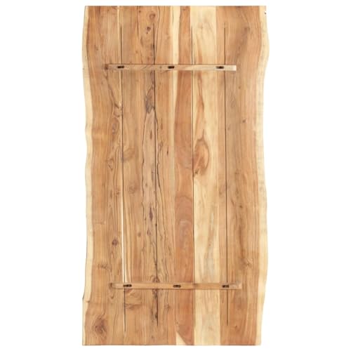 Table en bois moderne facile à nettoyer抗污防脏 118x60cm - 2