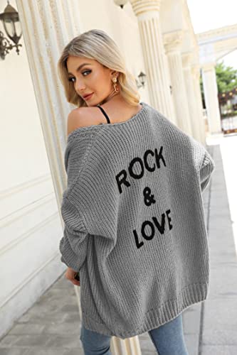 Prettygarden Women’S Solid Color Long Sleeve Cardigan Casual Soft Knit Sweaters Draped Open Front Cardigan Sweaters Coats  thumb #6