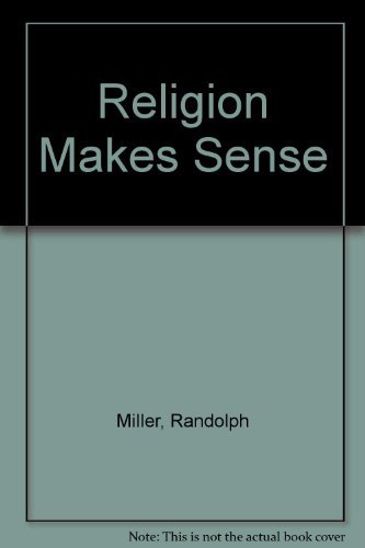 Religion makes sense B0007EJP2S Book Cover