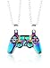 YANCHUN Magnetic Game Controller Necklaces Matching Necklace for Couples BFF Friendship Necklace for Her and Her