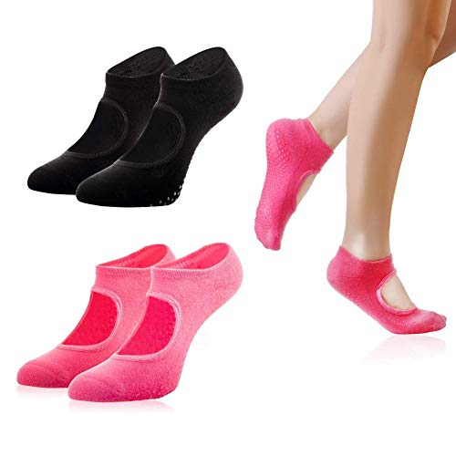 ZUOLUO warm socks non slip socks Non Slip Pilates Socks yoga socks with toes sports socks yoga toe socks women trainer socks Pilates socks socks women