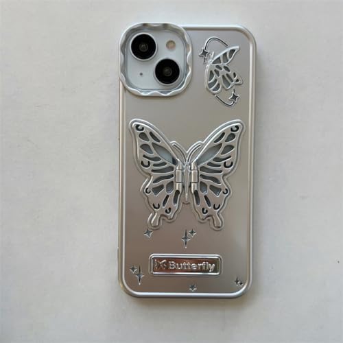 Coque papillon 3D iPhone 15 Pro Max : finies les rayures avec ce bumper mat