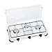Produktbild FireFriend KO-6383 Gas-Campingkocher  3 Brenner  2 x 1500 Watt und 1 x 1000 Watt  Weiß