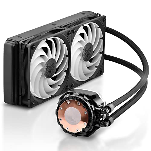 Nitro+ S240-A AIO - Kit processore di Riparazione del Liquido, 12 cm, Colore: Nero - Sistema di raffreddamento - Immagine 6