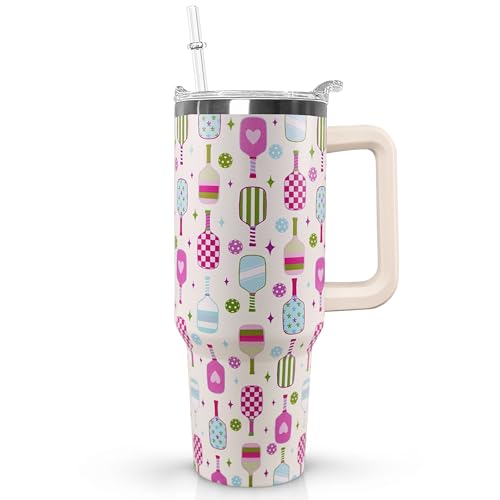 40 oz Pickleball Vacuum Insulated Tumbler