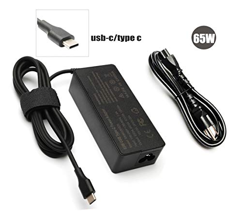 65W Type C USB-C Power Adapter Charger for Lenovo Yoga C930-13 S730-13 920-13