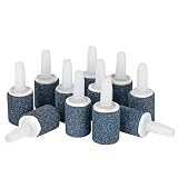 Pawfly Aquarium 0.6 Inch Air Stone Cylinder Bubble Diffuser Release Tool for Nano Air Pumps Small Bu