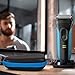 ALKOO Beard Trimmer Case Compatible with Braun Electric Series 3/5/ 3040s/ 3010S/ 5018s/ 5140s Razor, Holder for Rechargeable Wet & Dry Foil Shaver for Men Hair Face, Cutter Head Bag - Box Only