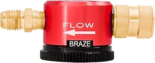 1/4 Inch Nitrogen Purging Tools That Can Be Used for HVAC Tools Nitrogen Purging Nitrogen Regulators The air inlet pressure is 50psi the maximum air inlet pressure 200psi Red