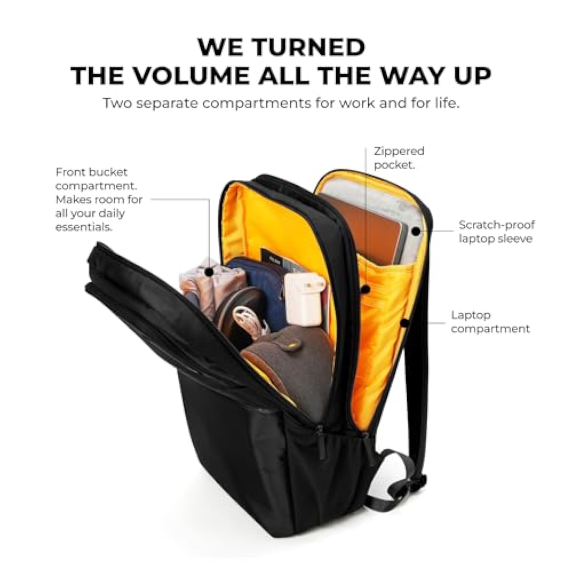 The Kaleido Backpack, Water-Resistant 15.6" Laptop Bag