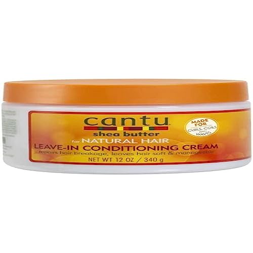 Cantu Shea Butter For Natural Hair Leave In Conditioning Repair Cream, 12 Ounce #TOP5