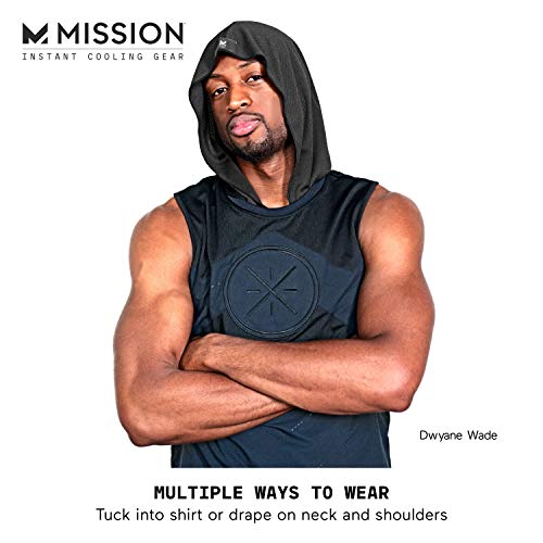 mission cooling hoodie towel